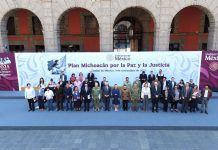 Presentan Bedolla y Sheinbaum Plan Michoacán por la Paz y la Justicia
