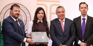 ”Cuidaremos que presupuesto se ejerza con responsabilidad”, resalta Presidenta del Congreso al recibir Paquete Fiscal 2026