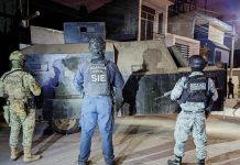 En Plan Paricutín, SSP y Defensa aseguran vehículos blindados y ametralladora en Los Reyes