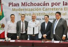 Concretan Bedolla y RCO distribuidor vial en La Rinconada, acceso a Zamora