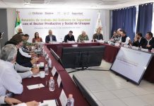 Dentro del Plan Michoacán, acuerdan plan región Uruapan Harfuch, Bedolla y Quiroz