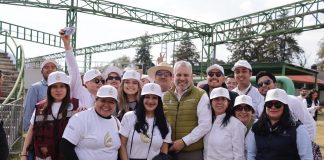 Arrancan Bedolla y Conagua rehabilitación de 3 plantas tratadoras para sanear el lago de Pátzcuaro