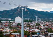 Inician pruebas del teleférico con 40 cabinas sobrevolando Uruapan: Gladyz Butanda