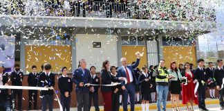 Inaugura Bedolla nuevas instalaciones de Secundaria Técnica 166 en Morelia