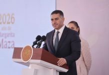 Golpe a la extorsión en Michoacán; reporta Harfuch disminución del 13.8%