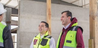 Juan Manzo y Rogelio Zarazúa inauguran obra en Corupo