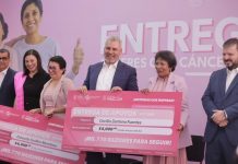 Fortalece Michoacán atención integral a más de 2 mil 900 mujeres con cáncer: Bedolla
