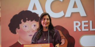 Gaby Molina reconoce logros y retos de las mujeres en el 8M