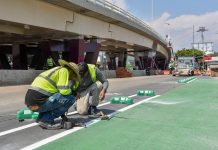 Cuenta regresiva en Uruapan; este mes concluye la obra del distribuidor vial «La Hielera»