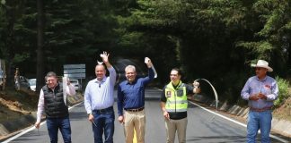 Inaugura Bedolla rehabilitación de la carretera Madero-Tacámbaro; se impulsa el desarrollo agrícola