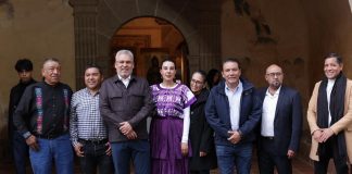 Bedolla y Josefina Rodríguez anuncian nueva ruta aérea AIFA-Morelia-Uruapan