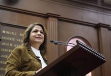 Fabiola Alanís respalda aprobación de reforma constitucional contra el feminicidio que se logró en el Congreso de Michoacán
