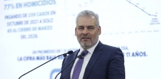 Michoacán alcanza la cifra de homicidios más baja en 11 años: Bedolla