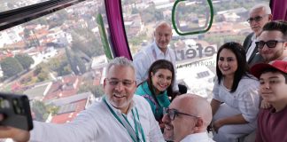 Bedolla visualiza al teleférico de Uruapan como motor económico y turístico