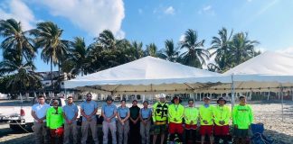 En marcha operativo preventivo de PC en playas de Michoacán por Semana Santa