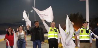 ¡Adiós al tráfico! Bedolla abre carriles superiores del puente Independencia