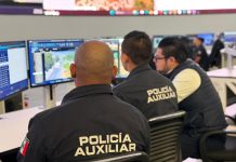 SSP y Policía Auxiliar con vigilancia permanente en el teleférico de Uruapan