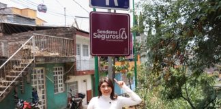 Senderos seguros del teleférico de Uruapan garantizan trayectos más dignos para todas