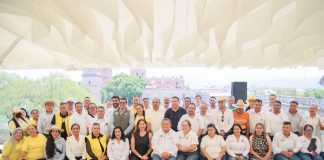Sindicatos reconocen liderazgo y trayectoria de Gaby Molina