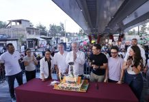 Celebra Bedolla primer aniversario del Paso Catrinas en Villas del Pedregal