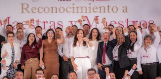 Gaby Molina llega al Día del Maestro con estabilidad educativa