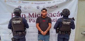 SSP detiene a objetivo delincuencial en Los Reyes