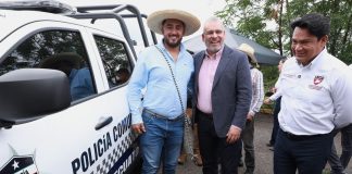 Refuerza Bedolla seguridad en comunidades indígenas con entrega de patrullas