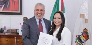 Designa Bedolla a María Elena Huerta Moctezuma como nueva secretaria de Desarrollo Urbano y Movilidad