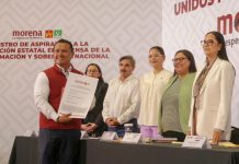 Es Torres Piña, formaliza su registro como aspirante a Coordinador Estatal en Defensa de la Transformación y la Soberanía Nacional en Michoacán