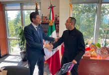 Alfonso Martínez y el Cónsul de México en Sacramento, estrechan coordinación a favor de migrantes