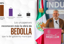 Obras de Bedolla consolidan respaldo ciudadano en Uruapan: Blitz