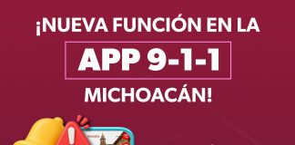App 911 Michoacán se actualiza y ahora detectará llamadas de extorsión en tiempo real