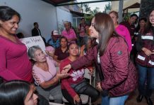 Cercana y en territorio, Gladyz Butanda defiende la transformación y la soberanía nacional
