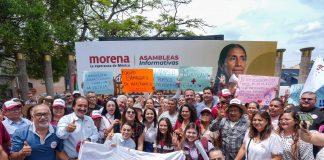 Intensifica Gladyz Butanda defensa de la transformación con más trabajo en territorio