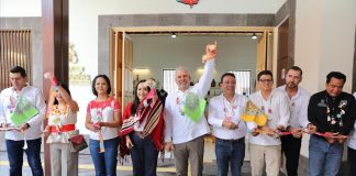 Inaugura Bedolla Centro Artesanal y Cultural “Plaza de la Ranita”, punto de encuentro para las familias de Uruapan
