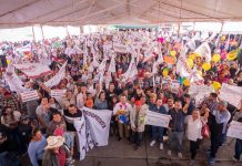 Torres Piña llega fortalecido a la recta final: reúne a 3 mil 500 en Zitácuaro y más de 5 mil en Zacapu