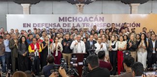 Da Morón muestra de poder; destaca haber fortalecido a la 4T en Michoacán
