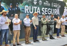 Bedolla pone en marcha corredor seguro en carretera Los Reyes-Jacona