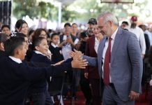 Bedolla consolida la estabilidad educativa en Michoacán al arrancar el ciclo 2026-2027