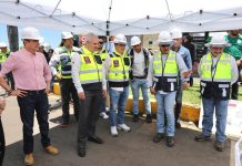 Supervisa Bedolla construcción de primer distribuidor vial “La Rinconada” en Zamora