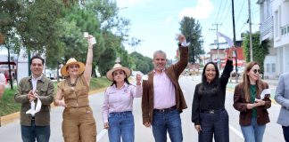 naugura Bedolla tercera etapa de la avenida Paseo de la Revolución en Uruapan