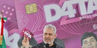 Alcanza programa «D4TA datos gratis» 95 mil chips entregados a estudiantes: Bedolla