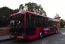Morebús contará con unidades híbridas Yutong H12 para mejorar la movilidad en Morelia