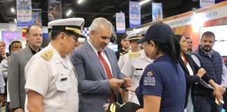 Reconoce Bedolla amplia participación de la Marina en el rescate del lago de Pátzcuaro