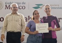 Desde Apatzingán, Bedolla cierra filas con Sheinbaum en defensa de la soberanía nacional