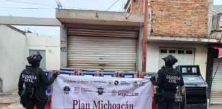 Desmantelan red de financiamiento criminal con decomiso de 97 máquinas tragamonedas en La Piedad